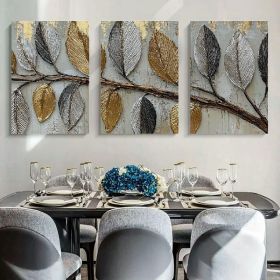Shadudu Large Canvas Wall Art 3-Piece Set Home Decor Ready-to-Hang Room Art Decoration Waterproof High-Quality Artwork (Option: 36x24inch)