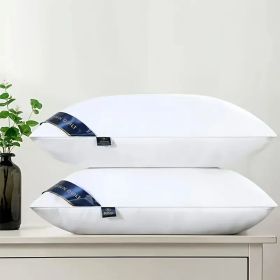 Bed Pillows Blue, 2pack (size: QUEEN)